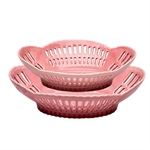 Pale pink fruit bowl fra GreenGate - Tinashjem